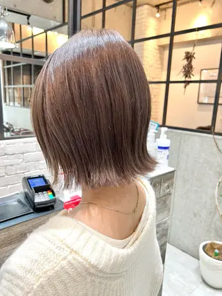 ショート カラー 🌿ニュアンス/髪質 改善🌿Fukudaのヘアスタイル