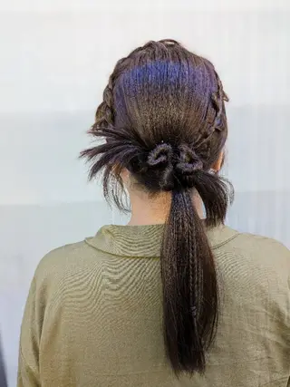 ヘアアレンジ 育てる髪質改善🩵 naoko🩵南行徳のヘアスタイル