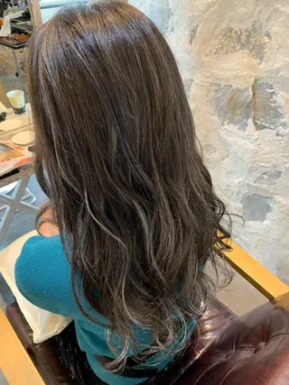 ロング カラー 塚本 昂のヘアスタイル