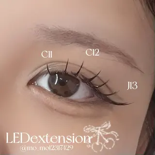 マツエク・マツパ luosilque Naha Momoのマツエク・マツパデザイン