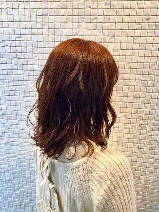 カラー 村上 遼華のヘアスタイル