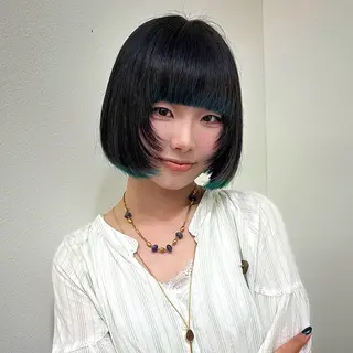 ショート カラー メイ ☪️のヘアスタイル