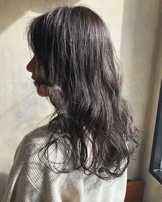 ロング カラー ツキノキ　ミナ 8月から西梅田店のヘアスタイル
