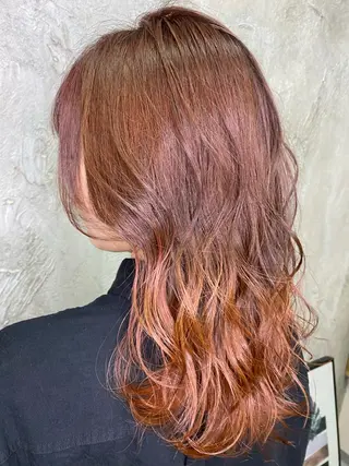 ロング カラー 寺門 拓馬のヘアスタイル