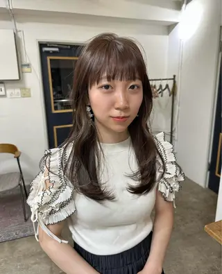 ロング NAGISA髪質改善 &透明感カラー🪞のヘアスタイル