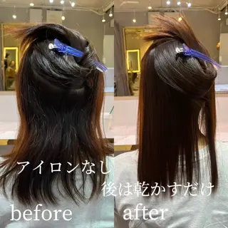 ミディアム 髪質改善・縮毛矯正 特化・ユウシンのヘアスタイル