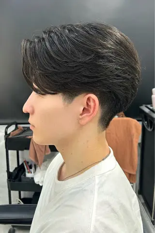 ショート パーマ メンズ メンズスタイリスト 前田雄輝のヘアスタイル