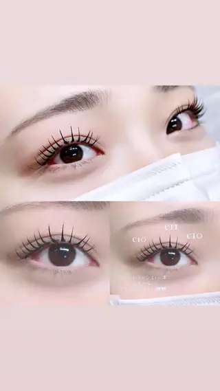 マツエク・マツパ Un seul 愛莉🎀のマツエク・マツパデザイン