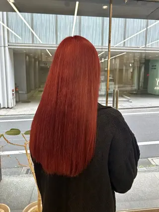 ロング カラー 🫧透明感カラー✖️ 髪質改善🫧川上葵のヘアスタイル