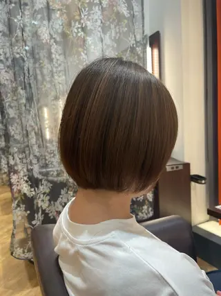 ショート 柴田 穂乃香のヘアスタイル