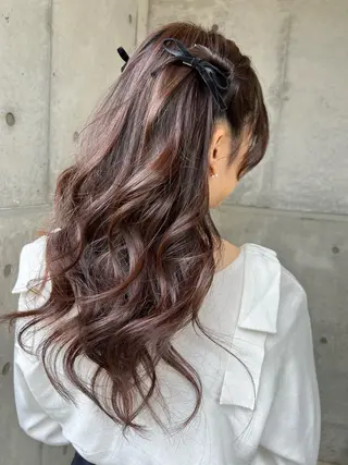 ロング ユカ yのヘアスタイル