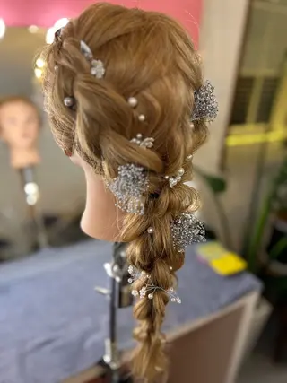 ロング 北本 美幸のヘアスタイル