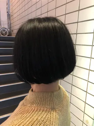 ショート カラー 北川 智海のヘアスタイル