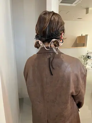 ヘアアレンジ 平尾♩髪質改善トリー トメント🌼tanoのヘアスタイル