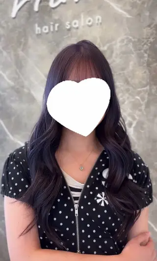 ロング カラー レイヤー透明感カラー ブリーチ🎀オトハのヘアスタイル
