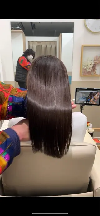 ロング カラー ulu+sia/ 神戸本格派髪質改善のヘアスタイル