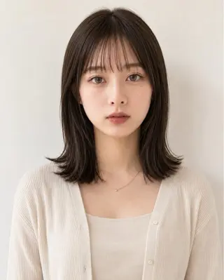 ミディアム モテ🤍トレンドヘア /新宿/ワカナのヘアスタイル