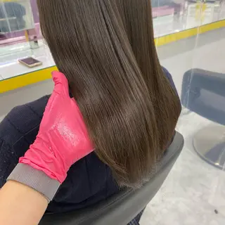 セミロング カラー ヘアアレンジ mai🍑暖色カラー /レイヤー💖のヘアスタイル
