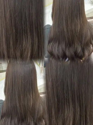 カラー 🫧yumena🫧 艶ワンカラー🖤大宮のヘアスタイル