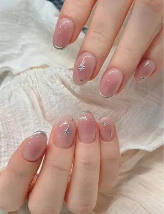 ネイル H3 Nail Tsuki🦋💙のネイルデザイン