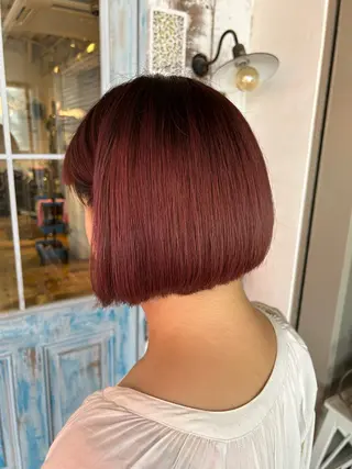 ショート カラー noce harumiのヘアスタイル