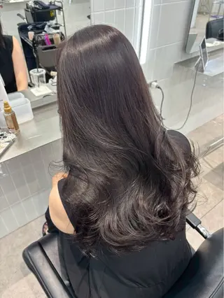 ロング カラー 神崎 琴音のヘアスタイル