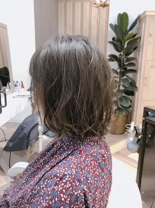 ミディアム 清水 秀幸のヘアスタイル