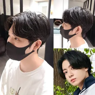 メンズ 隈元 光のヘアスタイル