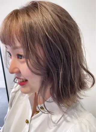 ミディアム HIBIKI/原宿 ハッシュカット🪄のヘアスタイル