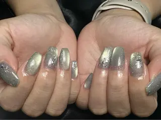 ネイル Nail_ SkyBlue_Jのネイルデザイン