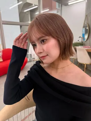 ミディアム 透明感✨髪質改善 🦋村松優斗のヘアスタイル