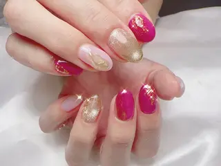 ネイル Cherie PINKのネイルデザイン
