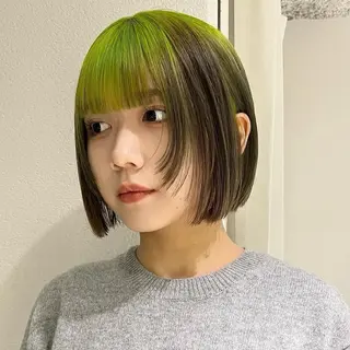 ショート カラー ハイトーン/ボブ 🎀sonokaのヘアスタイル
