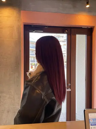 ロング カラー 🫧 momokaのヘアスタイル