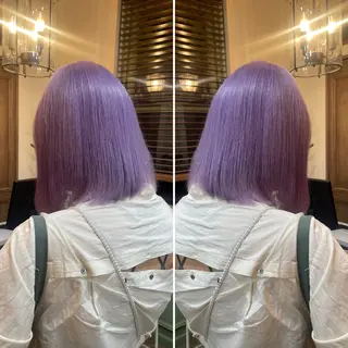 カラー 小山 奈津のヘアスタイル