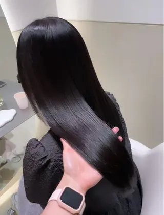 セミロング minatsu 東京の技術を京都でのヘアスタイル