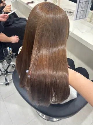 ロング カラー 🌿‬透明感ベージュ 🫧ひなの🧸のヘアスタイル