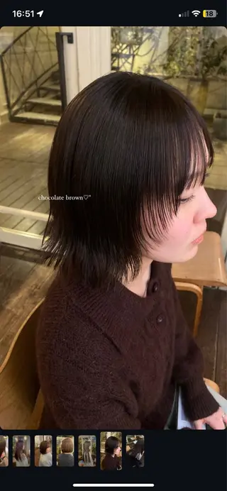 カラー fifth elima.yuanのヘアスタイル