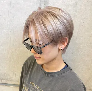 カラー ヘアアレンジ メンズ (メンズ特化)AKI /古本晃大のヘアスタイル