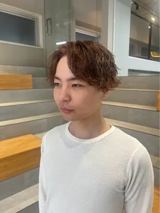 パーマ メンズ 吉沢遣人/レイヤー /髪質改善のヘアスタイル