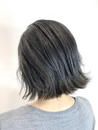 ショート カラー 酸性ストレート/ブリ ーチなし/中村 匠のヘアスタイル