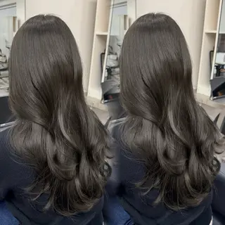 ロング 🎀ボブ特化🎀透明 カラー/艶髪あやなのヘアスタイル