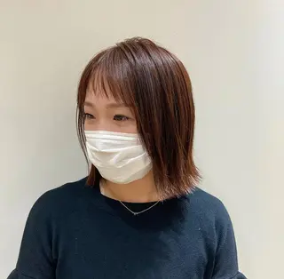 ショート カラー 大阪ヴィーガンサロン KANAKOのヘアスタイル