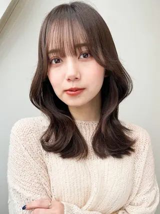 セミロング maison ema 🌸Nodokaのヘアスタイル