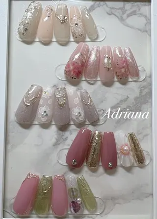 ネイル ADRIANA 大久保駅前徒歩2分のネイルデザイン