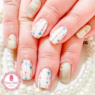 ネイル 💗🪽Tiary Nail🪽💗のネイルデザイン