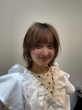 ショート 透明感ブラウン🍪 ヒナノのヘアスタイル