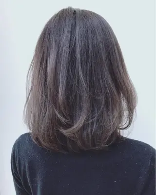 ミディアム カラー メンズカット/パーマ 深浦 庄晴のヘアスタイル
