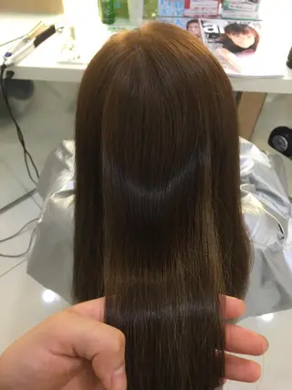 ロング 広がり、まとまらない お悩み改善/ 中田のヘアスタイル