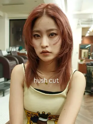 ミディアム カラー レイヤー専門家 ダブルカラー修のヘアスタイル